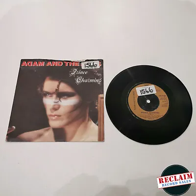 Adam And The Ants Prince Charming 7 Vinyl Record Very Good Condition • £3.99