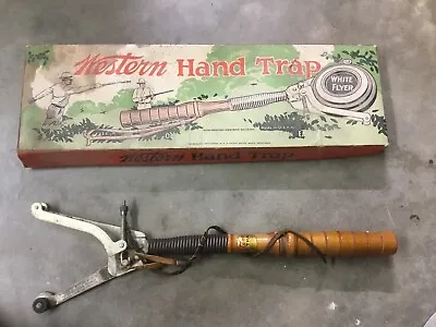 Vintage Western Hand Trap Clay Pigeon Launcher Thrower • $25