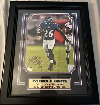 Baltimore Ravens Matt Elam Autographed Picture With Authenticity • $35