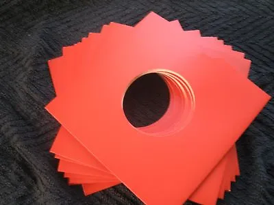 50 X 7  Red Card Record Masterbags Sleeves / Covers *new*  • £12.39