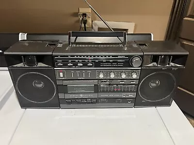 Vintage General Electric 3-5266 GE AM/FM Radio Boombox Cassette Player Read • $69.95