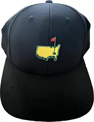 2024 MASTERS (BLACK) PERFORMANCE STRUCTURED Logo Golf Hat From AUGUSTA NATIONAL • $36