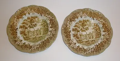 J & G Meakin Penshurst Place Romantic England China Salad  Dessert Plates • $17