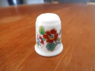 Coalport Collectable Bone China Thimble Ming Rose • £8.15