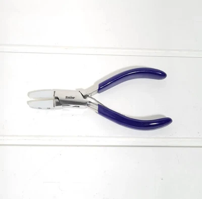 £19.99 • Buy SADLER Flat Nose Pliers Double Nylon Jaw Optical Glasses Jewellery Craft