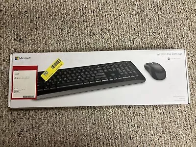 Microsoft - Wireless Desktop 850 Keyboard And Mouse - Black • $27.99