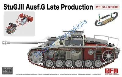 $60.02 • Buy RYEFIELD MODEL RFM RM-5088 1/35 StuG.III Ausf.G Late With Full Initerior
