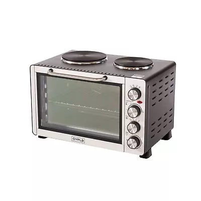 30 Litre Electrical Mini Compact Oven Kitchen Mate C/w 2 Hot Plates And Timer • £84.99