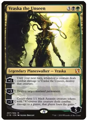 $0.99 • Buy Vraska The Unseen. Commander 2019. Magic The Gathering