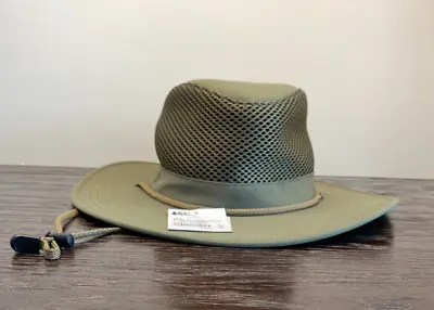 REI Co-op Hat Mens Large Green Sahara Path Army Safari UPF Sun Ripstop NEW • $25.99