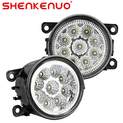 Pair LED Bumper Lamp Fog Light For Mitsubishi Outlander Sport RVR ASX 2007-2018 • $45.38