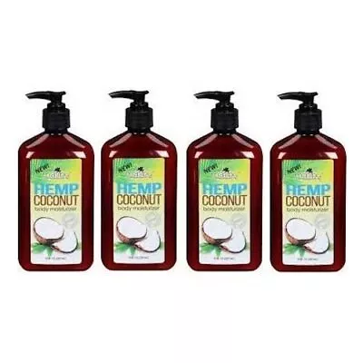 4 PACK Malibu Tan He-mp Coconut Body .FREE SHIPPING!!!! BEST SELLER!!!! • $42.19