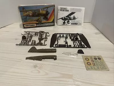 Vintage 1983 1/72 Matchbox Westland Lysander PK-7 Plastic Model Kit Open Box • $15.99