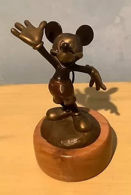 Mickey Mouse Bronze Statue 1980s-90s • $1299