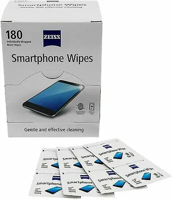 £3 • Buy ZEISS Mobile Phone Wipes Screen Laptop Tablet Lens Camera Computer Screen Lot