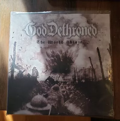 GOD DETHRONED ** The World Ablaze NEAR MINT LP~2017 METAL BLADE GATEFOLD • $22.95