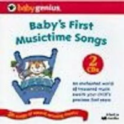Babys First Musictime Songs - Audio CD By Baby Genius - VERY GOOD • $5.80