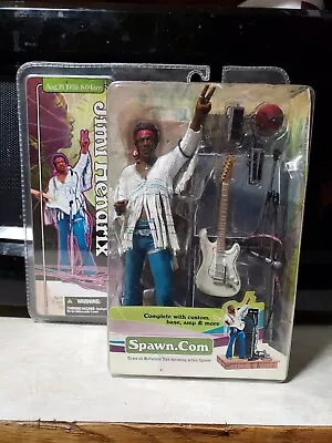 Jimi Hendrix Action Figure Mcfarlane Auto Autographed New Unopened Package • $75