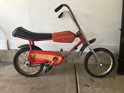 Rare Vintage 1970’s Hedstrom 12” HMX 13 Moto-Cross Sidewalk Bike • $129