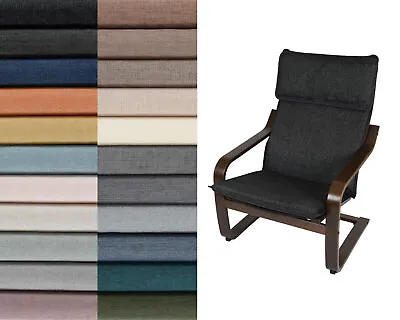 Ikea Poang Chair Armchair Cushion Pad Cover Slipcover Ikea Poang Cushion Cover • $27.38