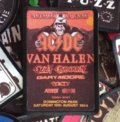 £4.29 • Buy * AC⚡DC * Sew On Patch.band,rock,metal,merch Tour, Monsters Of Rock 