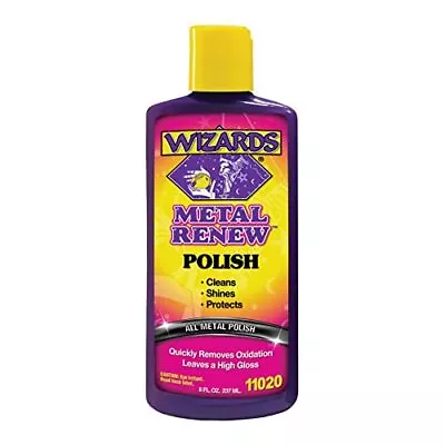 Metal Polish Cream Metal Renew - Cleans Shines And Protects All Metals - Crea... • $25