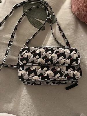 Vera Bradley Scottie Dogs Covertable Crossbody EUC • $8