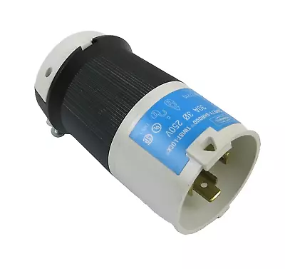 Hubbell HBL2721S 30A 250V 3Ø Safety-Shroud Twist-Lock Plug L15-30P • $29.99