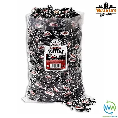 Walkers Nonsuch LIQUORICE TOFFEES Retro PICK N MIX SWEETS Wrapped CANDY Party • £21.49