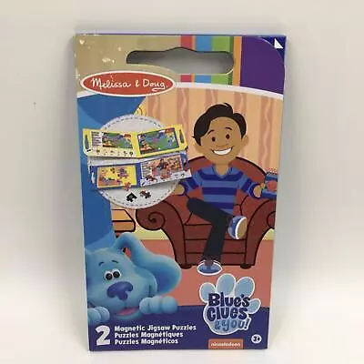 Melissa & Doug Blue's Clues & You! 2 Magnetic Jigsaw Puzzle Set - Brand New • $12.99