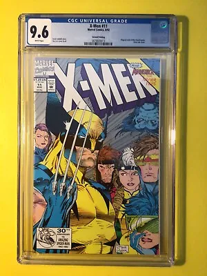 X-Men #11 2nd Print Pressman Variant CGC 9.6 Jim Lee Cover Rare Marvel 1992 • $1599.99
