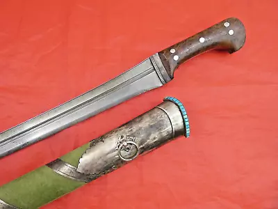ANTIQUE SWORD BUKHARA UZBEK CENTRAL ASIA TURKESTAN ISLAMIC Dagger Shashka Russia • $13975