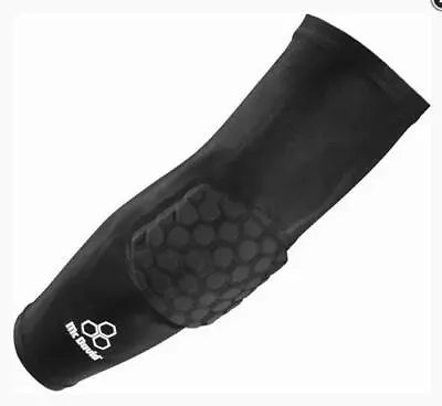 McDavid Hexpad Hexmesh Arm Sleeve L Black 6501R Bball Football FAST SHIP! AC7 • $12.89