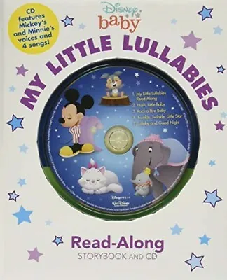 £6.95 • Buy Disney Baby My Little Lullabies Read-Along Storybook And CD  Excellent Book Disn