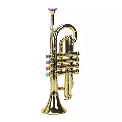 £15.82 • Buy Musical Metal Props Play Simulation Mini Toy Colorful Keys Trumpet Instrument