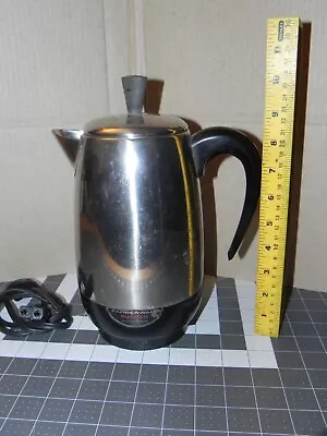 EUC FARBERWARE Automatic 8 Cup Coffee Percolator #138 B Superfast CLEAN LQQK! • $35