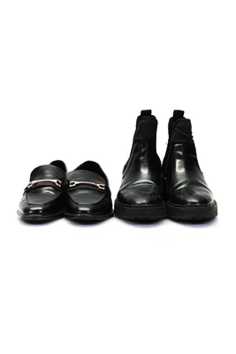$41.99 • Buy Zara Womens Loafers Ankle Boots Black Size 37 7 36 6 Lot 2