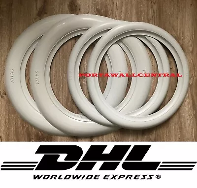 15 X3 15 X2  Portawall White Wall Insert VW Beetle Car Truck Hot Rod SET4 • $91.08