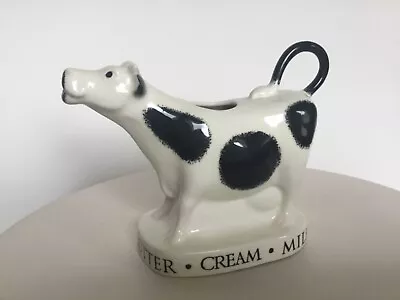 New Rare Fairmont & Main - Down On The Farm  LULU  Creamer Pottery Cow Milk Jug  • £28