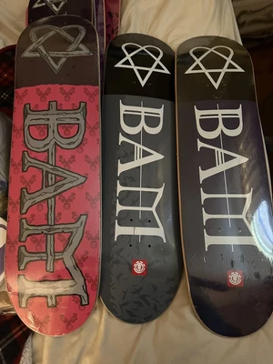 $2000 • Buy Bam Margera Skateboard Collection 2 In Shrink Still. OG Heartagram. Element