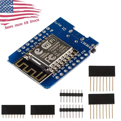 D1 Mini NodeMCU WiFi LUA ESP8266 ESP-12 WeMos Microcontroller • $6.79