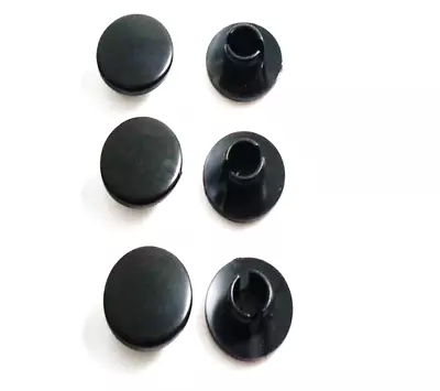 Gloss Black 6x Bolt Cap Motorcycle Accessory M6 Cover Lid Hex Plug Allen Key  • $7.99