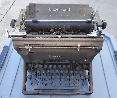 Vintage Underwood SS Typewriter • $149.99