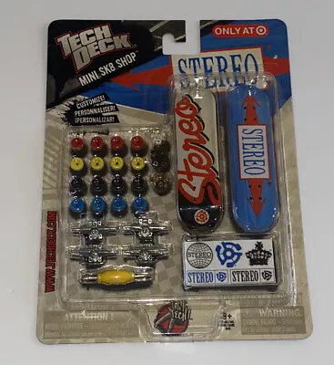 Tech Deck Mini Sk8 Shop STEREO Skateboard Target Exclusive Spin Master New • $27