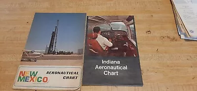 Aeronautical Maps Vintage New Mexico Indiana • $7.50