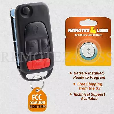 Remote For Mercedes Benz ML M S CL Keyless Entry Car Flip Key Fob • $44.95