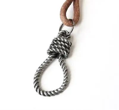 NEW Leather Men's Rope Metal Pendant Surfer Necklace Choker Adjustable Jewelry • $11.99