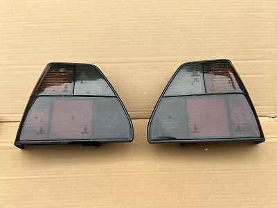 VW Volkswagen Golf Mk2 GTI GTD 16v Hella Black Full Tint Rear Lights Pair • $298.81