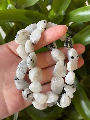 Wholesale Grade A++ Gemstone Nugget Bracelet Choose From 18 Gemstone Types • $16.75