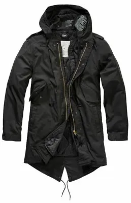 £106.88 • Buy Brandit Jacke M51 US Parka In Black